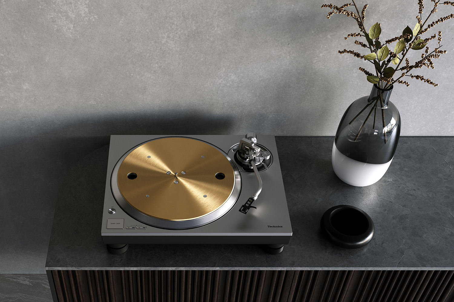 Technics New Generation Grand Class Turntable SL-1300G in Silver